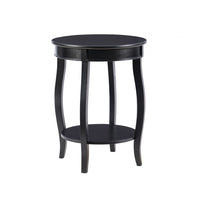 Rainbow Chairside Table - Black