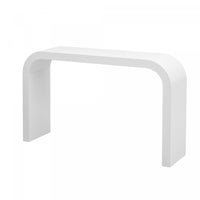 Olivia Modern Minimalist Elegant Design Console Table,White Sofa Table 