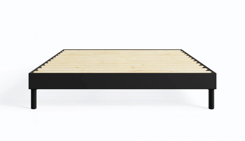 Smart Base Essential Twin Metal Platform Bed Frame - Black