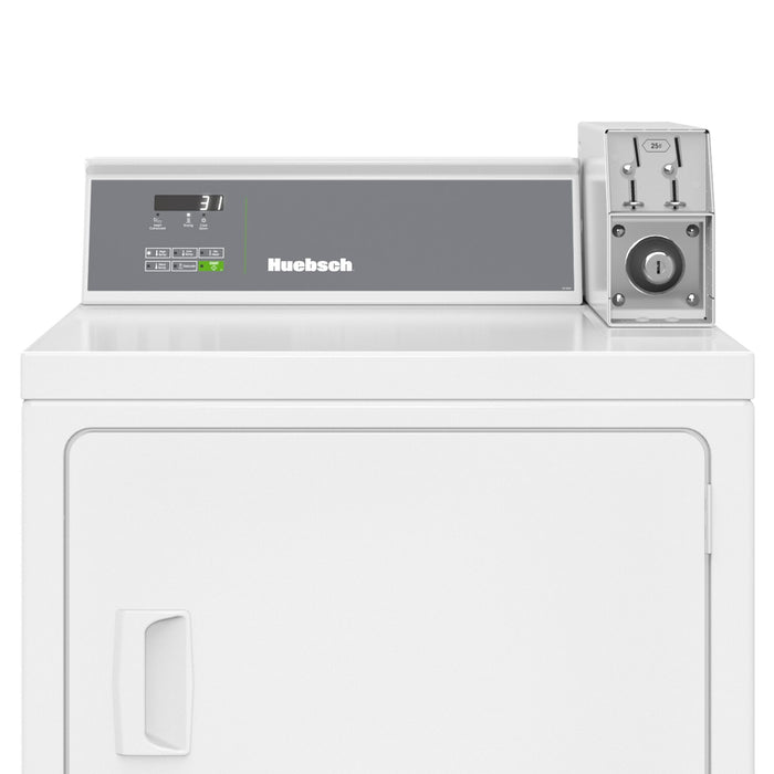Huebsch® Coin Drop Electric Dryer – White - DV6100WE