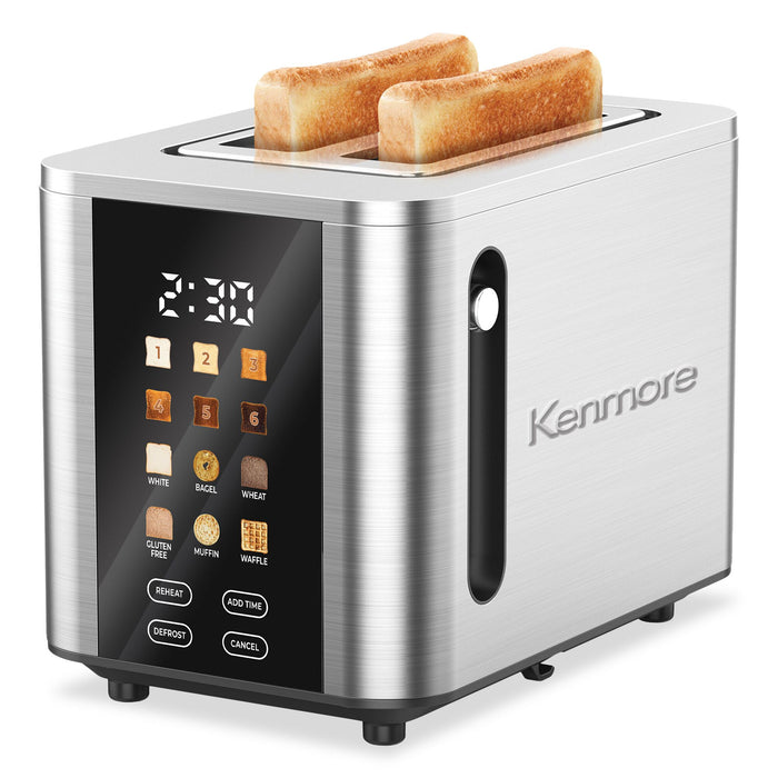 Kenmore 2-Slice Digital Touchscreen Toaster - KKTS2SD-SS