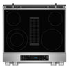 KitchenAid® 6.4 Cu. Ft. Electric Downdraft Slide-In Range - PrintShield™ Stainless Finish - KSEV730TPS  | Cuisinière électrique encastrée KitchenAid de 6,4 pi3 à aspiration descendante - fini en acier inoxydable PrintShieldMC - KSEV730TPS