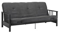 Dorel Home Harlow Metal Arm Full Size Futon with 6