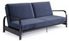 Dorel Home Mainstays Metal Arm Futon - Blue