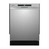 Hisense 24” Front Control Dishwasher with 3rd Rack – Stainless Steel - HDWH12B3FR8E | Lave-vaisselle Hisense de 24 po avec commandes à l’avant et 3e panier - acier inoxydable - HDWH12B3FR8E