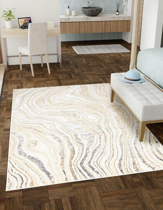 Clara Ivory Rug 5'0\" x 8'0\"