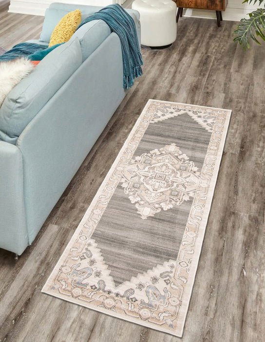 Addie Beige Runner Area Rug - 2'8\" X 8'2\"  