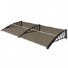 Outsunny Window Awning Door Canopy, Front Door Outdoor Patio Cover