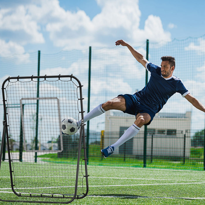 Soozier Volleyball Rebounder Net, Adjustable Soccer Rebounder