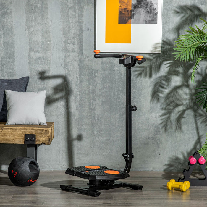 Soozier Ab Twister Board W/ Screen, Ab Waist Sculptor Workout Equipment