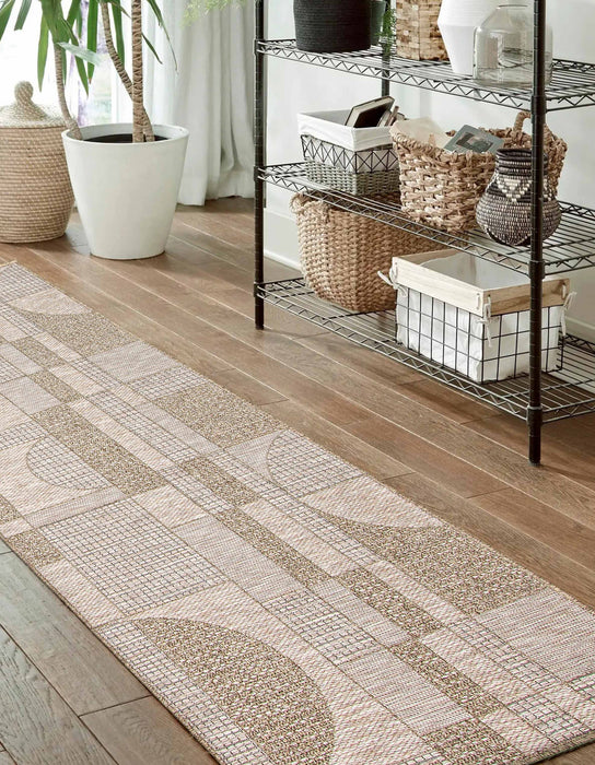 Bodhi Taupe Area Rug - 2'8\" x 8'2\"