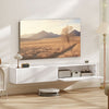 HOMCOM 55" Floating TV Stand for TVs up to 72 Inch, White