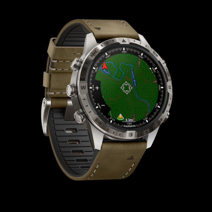 Garmin Marq® Adventurer (gen 2) Luxury Smartwatch - Durable With Amoled Display And Titanium Case