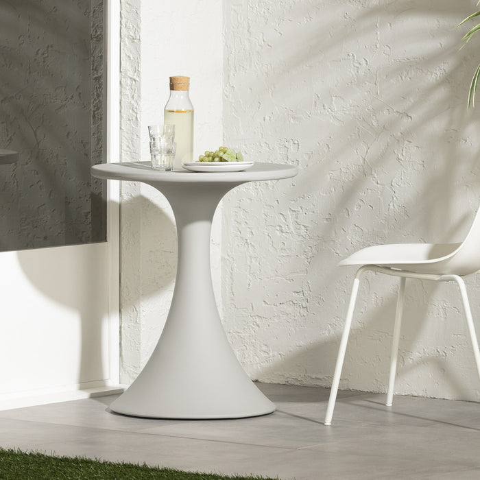 Dalya Patio Bistro Table - Greige