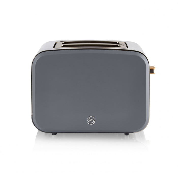 Salton Swan Nordic 2-Slice Toaster - ST14610GRYN