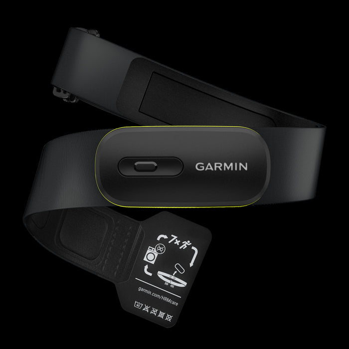 Garmin Hrm 600 Heart Rate Monitor M-xl, Black/yellow, Running Dynamics, Fitness Tracker, 2-month Battery, Bluetooth, Ant+
