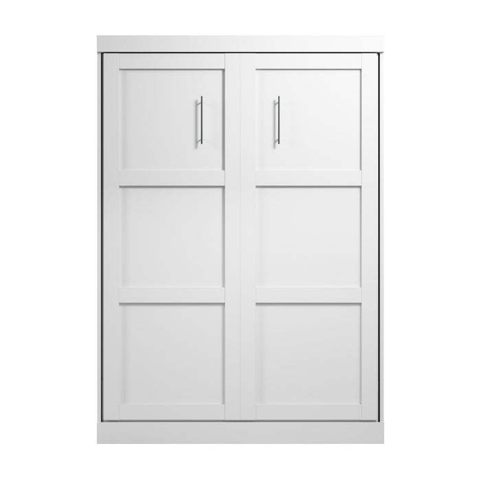 Bestar Pur Full Murphy 59-Inch Wall Bed - White