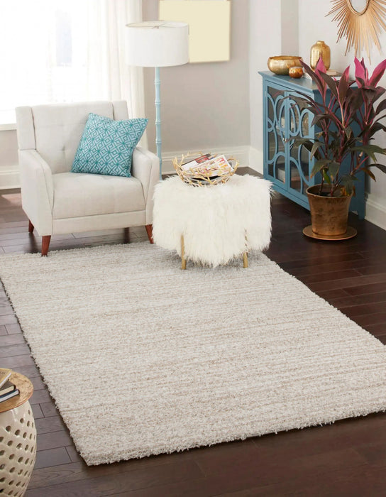 Yeti Ivory/Grey Area Rug - 5'0\" X 8'0\" 