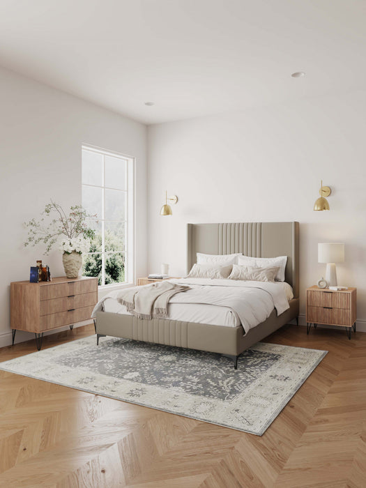 Dumbo Modern 2-Piece Dresser Set in Golden Brown