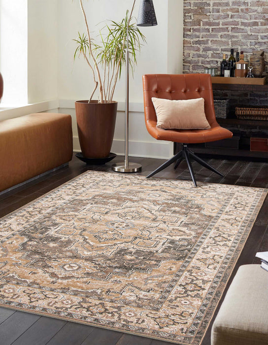 Ashby Tan Area Rug - 5'0\" X 8'0\"   
