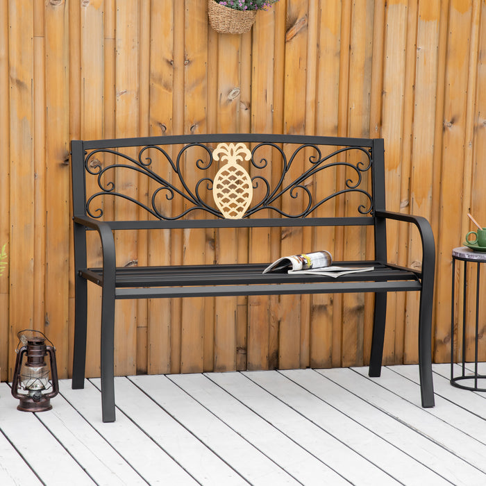Outsunny 2 Seater Garden Bench