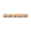 Umbra 5 Flip Wall-Mounted Hooks - Natural