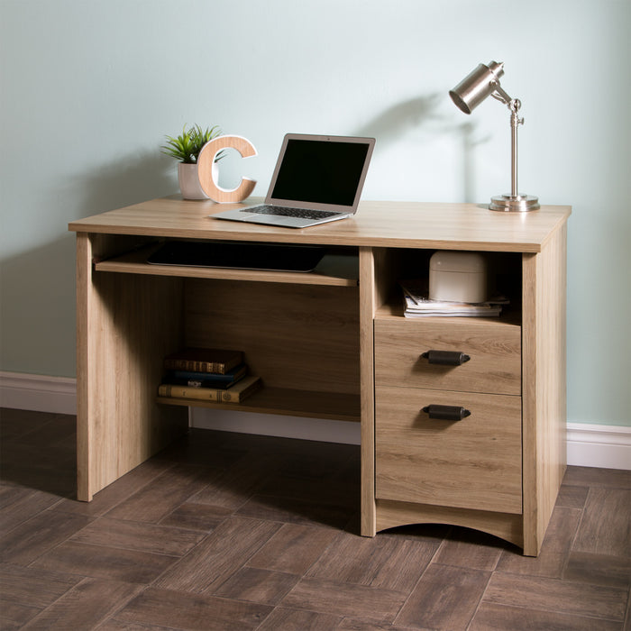 Gascony Desk - Rustic Oak