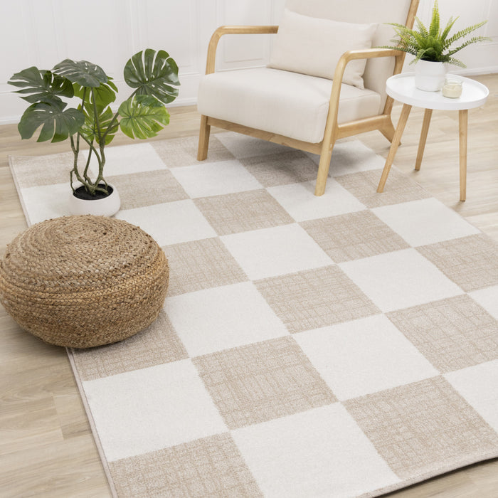 Covington Modern Checkered Indoor Area Rug - 2'0\" x 7'7\"