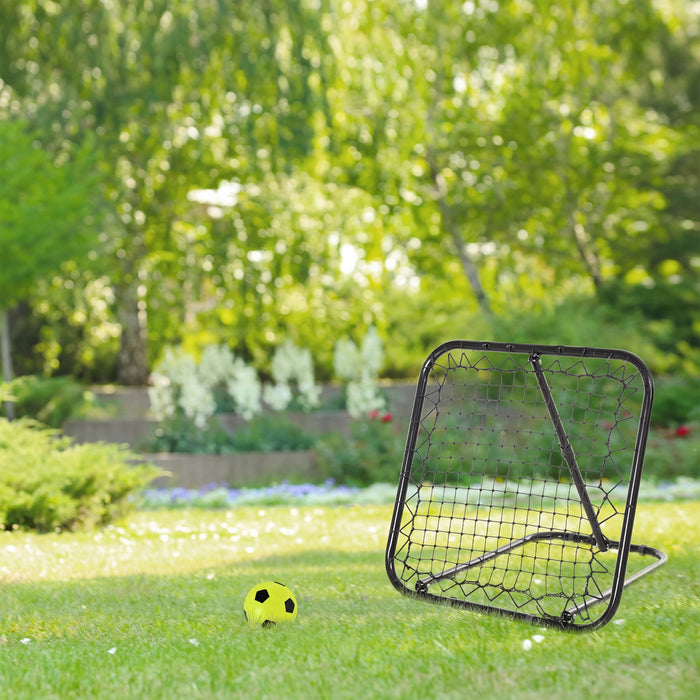 Soozier Angle Adjustable Soccer Baseball Rebounder Net Goal Training