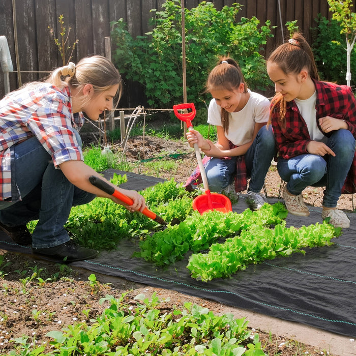 Outsunny 6.5ft x 164ft Weed Barrier, Landscape Fabric, for Greenhouse Yard Garden Weed Control, Heavy-Duty & Easy Setup, 2oz