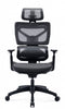 TygerClaw High Back Ergonomic Mesh Office Chair|TygerClaw Fauteuil de Bureau Ergonomique en Maille a Dossier Haut