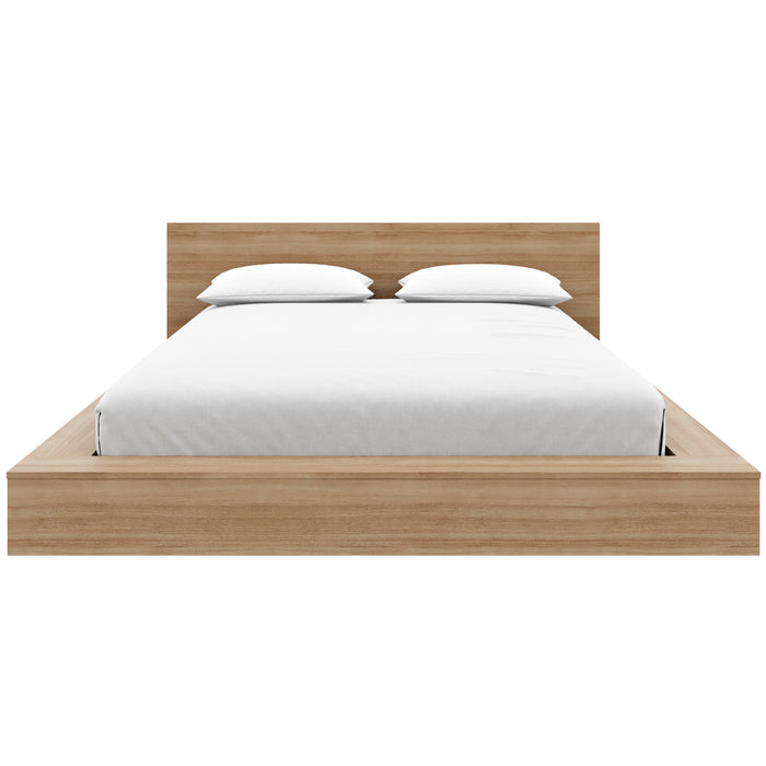 Kanso Low Platform Bed Set King Bed