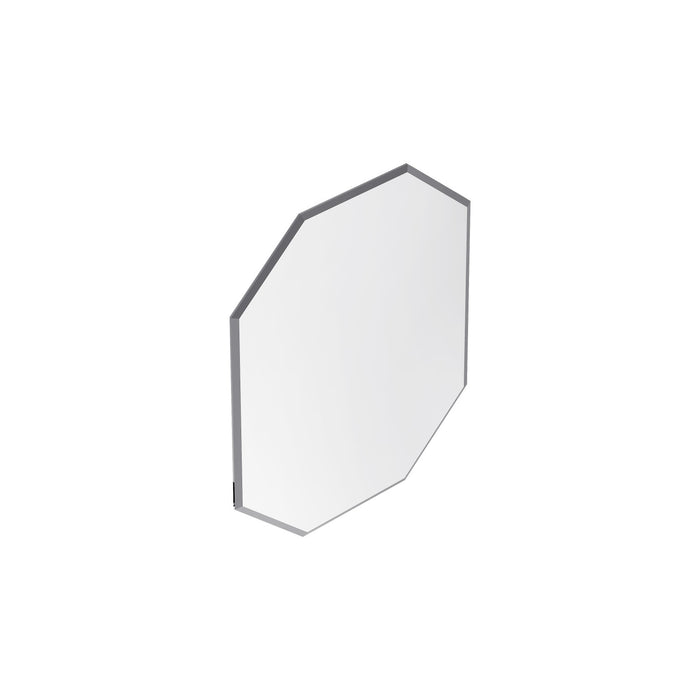 Forge 22 Inch Frameless Octagonal Mirror In Chrome