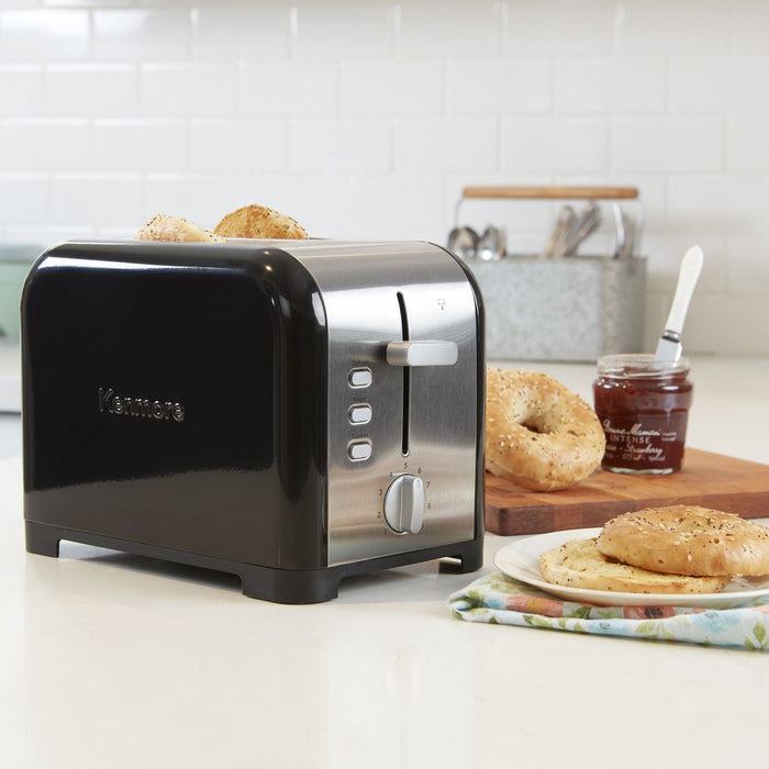 Kenmore 2-Slice Black Toaster - KKTS2SB