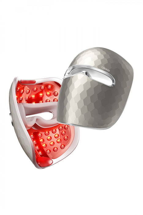 Ulike ReGlow 4-in-1 LED Light Therapy Face Mask - Red Light Anti-Aging & Acne Treatment - Gold\n