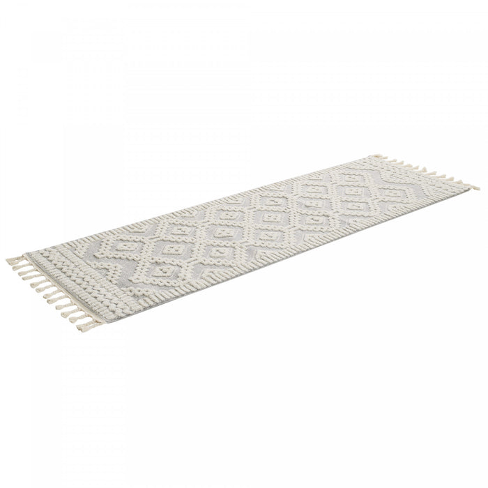 Quinto Moroccan Quatro Shag Area Rug - 2'7\" x 8'