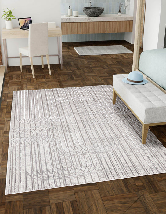 Blythe Grey Rug 8'0\" x 10'0\"