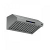 Forno Palazzo 36-Inch Wall Mounted Range Hood, Stainless Steel, Heavy Duty Baffle Filters-FRHWM5030-36 | Hotte murale Palazzo de 36 po en acier inoxydable, filtres a chicanes robustes-FRHWM5030-36
