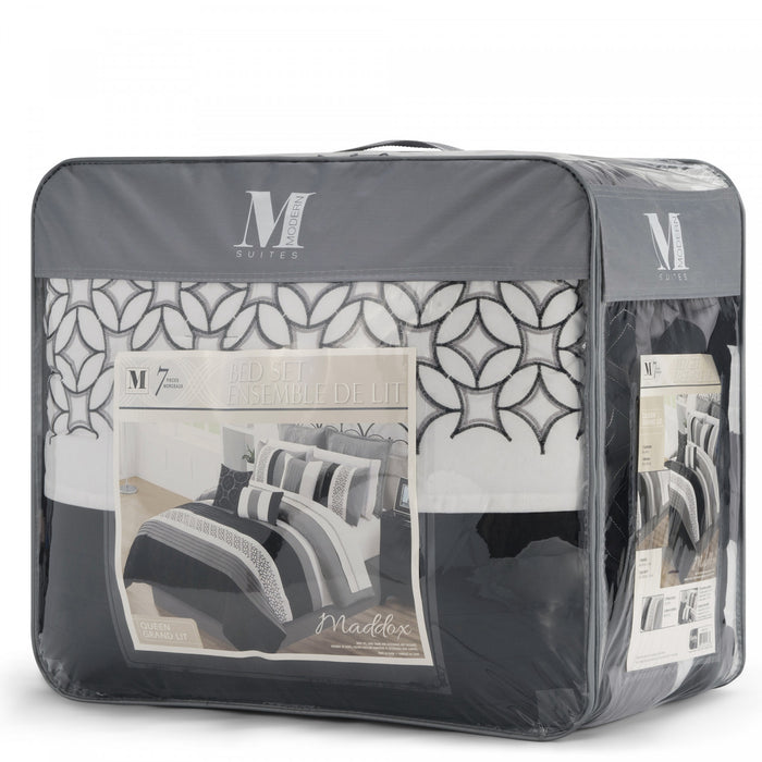 Maddox 7-Piece Queen Comforter Set