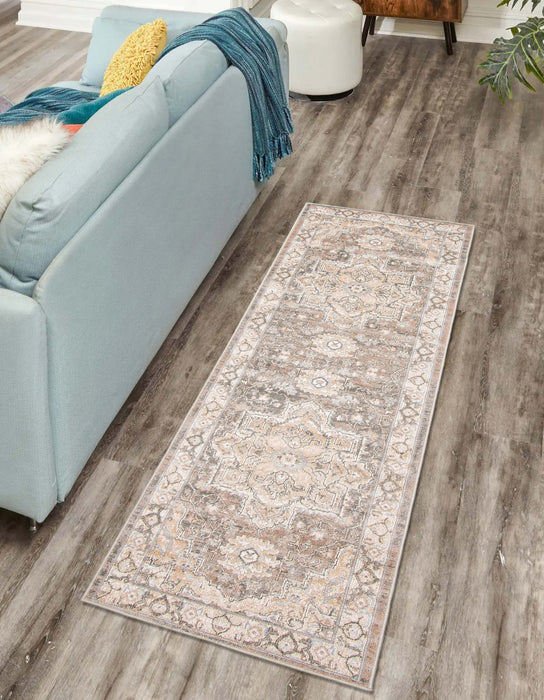 Ashby Tan Runner Area Rug - 2'8\" X 8'2\"   