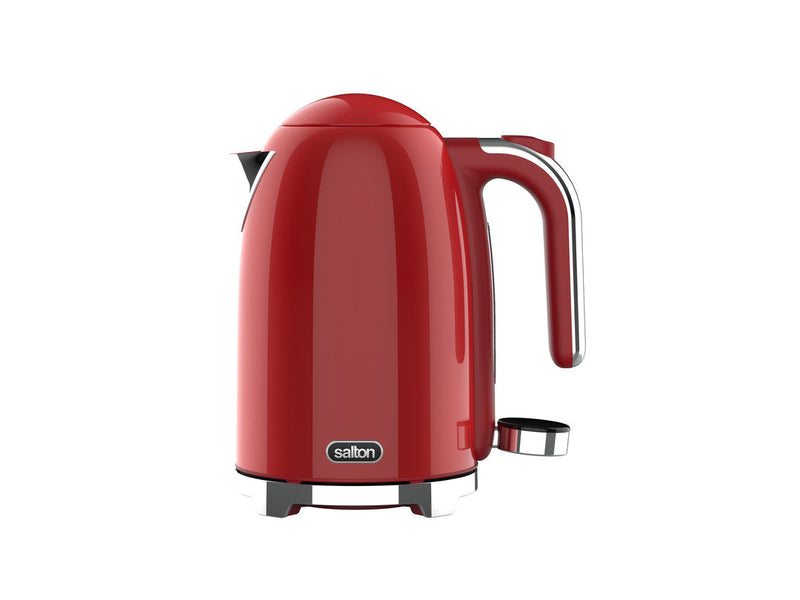 Salton NuRetro Digital 1.7L Kettle - Space Cherry
