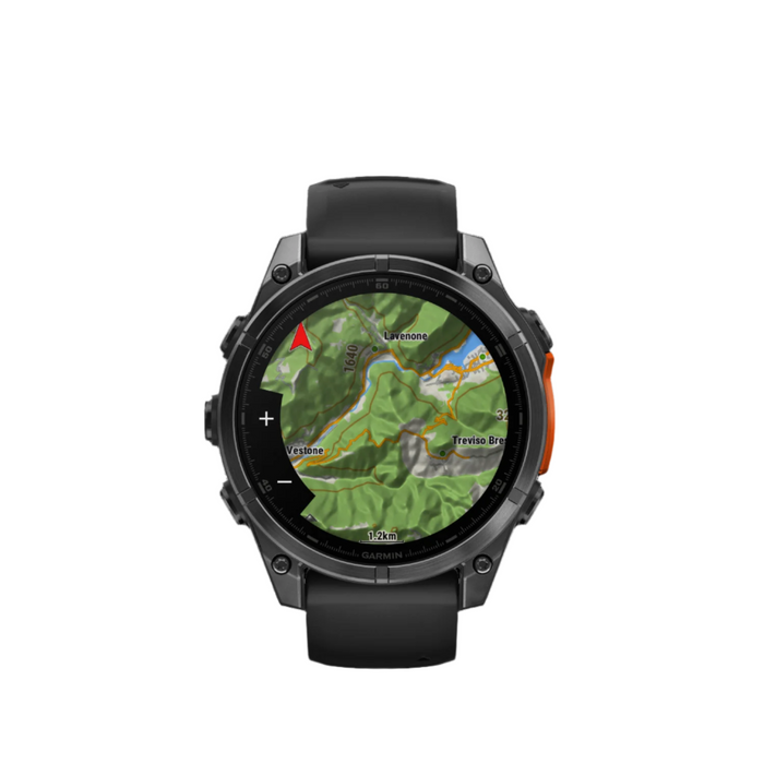 Garmin Fēnix 8 Amoled Smartwatch 47mm - Gps, Compass, Gyroscope And Barometric Altimeter 