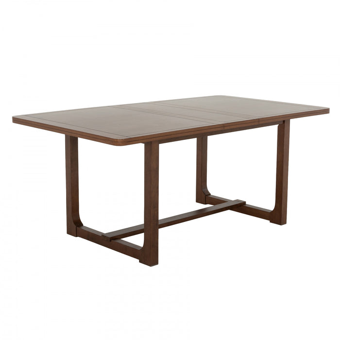 Fenwick 5-Piece Extendable Wood Dining Set, Brown (Seats 4-6)