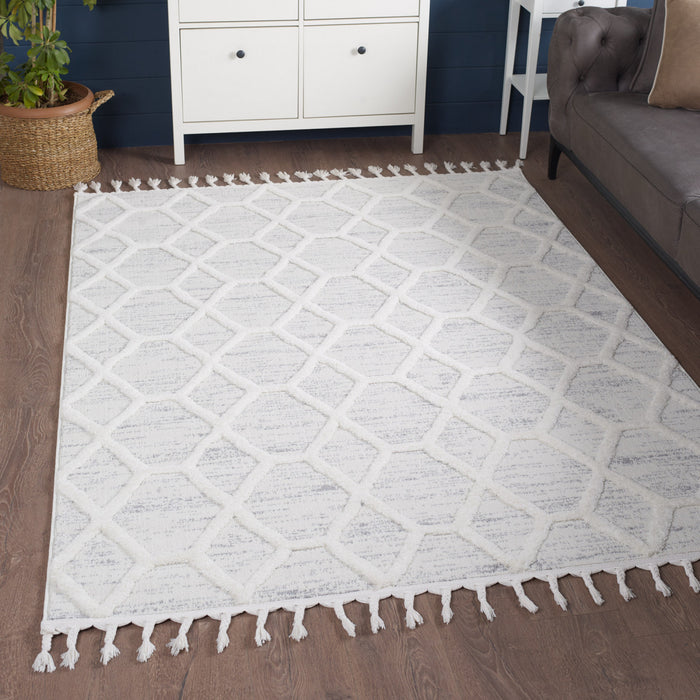 Quinto Nexus Shag Area Rug - 7'7\" x 10'