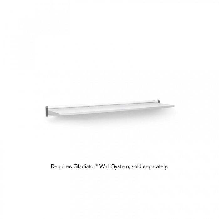 Gladiator 48\" Solid Shelf - Hammered White