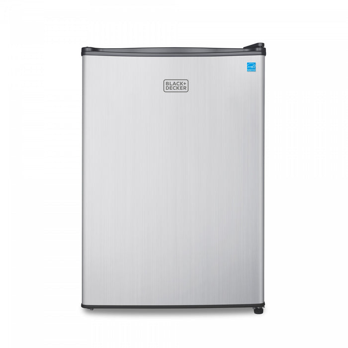 BCRK Series BLACK+DECKER 2.5 Cu. Ft. Compact Refrigerator, BCRK25V, Stainless Look