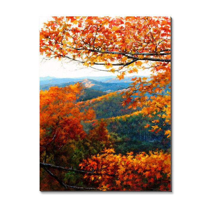 Warm Foliage Wall Art