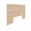 Nordika James Queen Headboard - Natural Blonde Oak