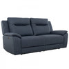 Sutton 81 in. Upholstered Power Recliner Sofa - Blue | Sofa inclinable electrique Sutton de 81 po rembourre - Bleu