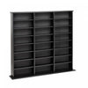 Triple Width Wall Storage - Black